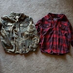 Long sleeve button ups